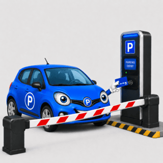 How does access to the Duomo Parking work?